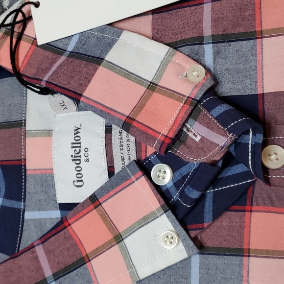 Goodiellow & co. men button down Shirt XXL - Picture 4 of 5